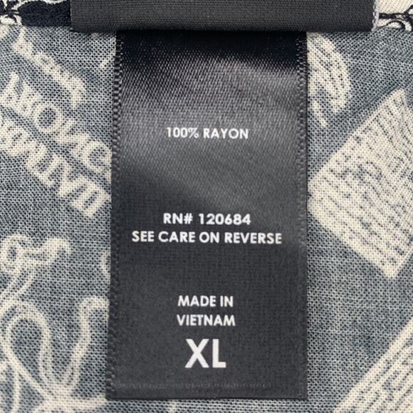 Harry Potter The Marauder's Map Print Top Sleeveless Buttons Down Size XL Junior - Picture 11 of 13